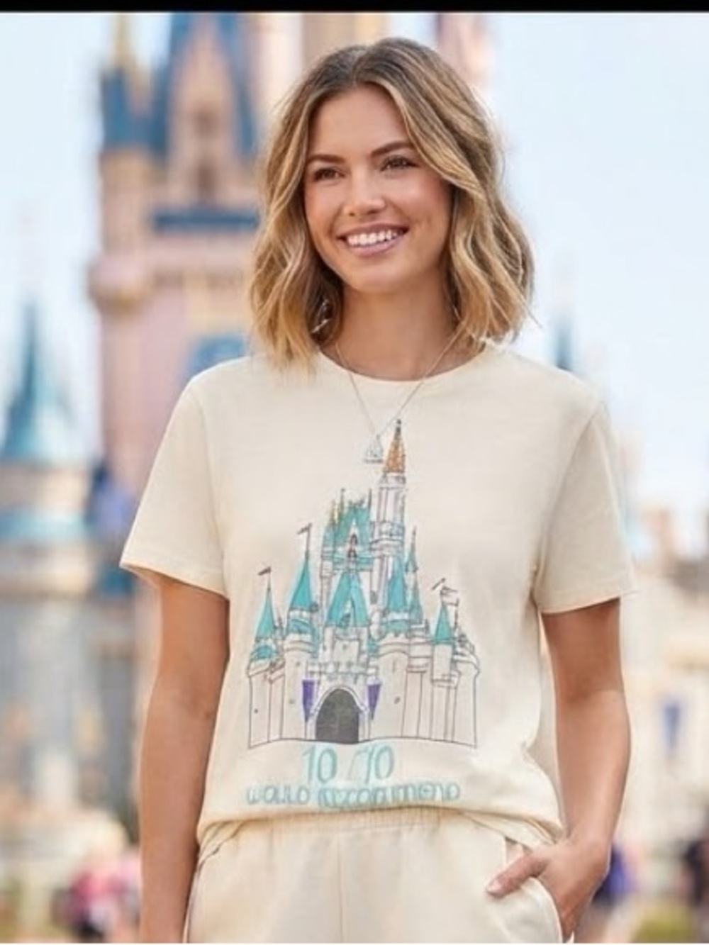 Disney Cinderella Castle Tee Shirt
